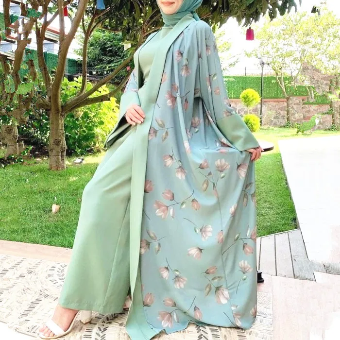 Abaya Women Muslim Dress 2024 Dubai Traditional Muslim Clothing&Accessories Muslim Women Dress With Jumpsuits