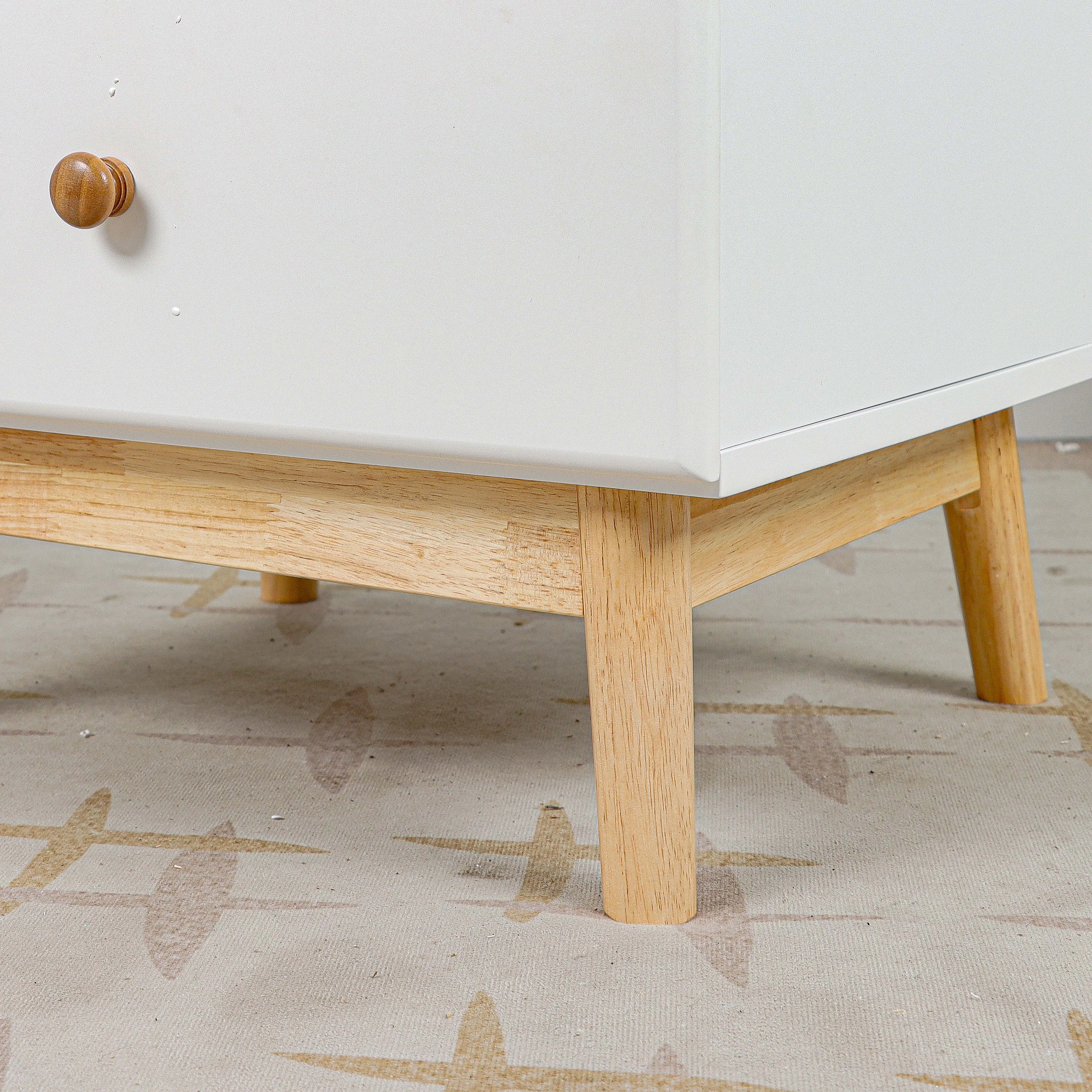 Dressing Table Set with Mirror and Drawers Wooden Home Cosmetic table storage cabinet with led mirrors and drawers for bedroom