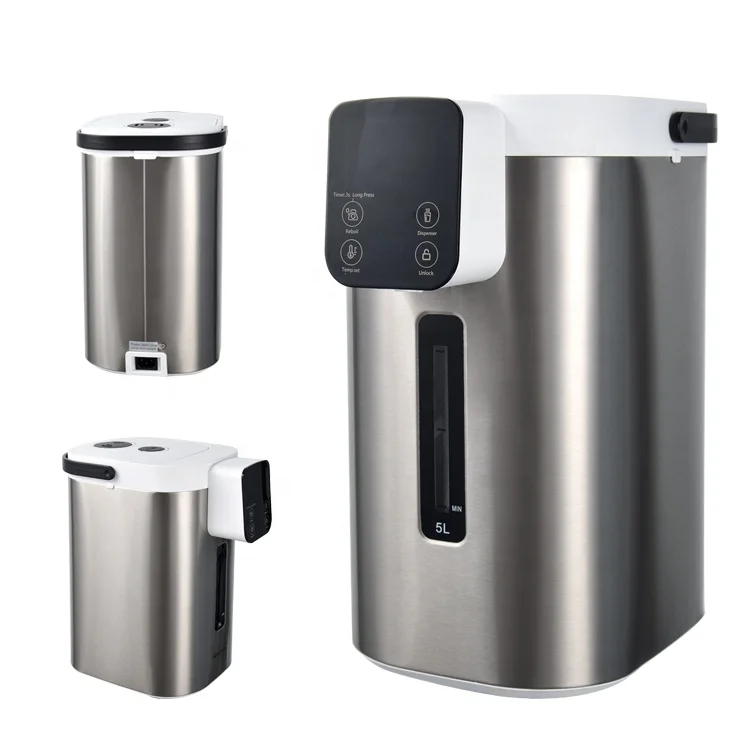 5L Smart Portable Hot Server Desktop Water Warmer Heater Treatment Home Appliances Kettle Dispenser Thermopot Thermos Pump Pot