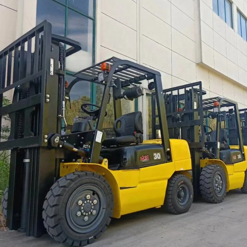 Геча 3-тонный вилочный погрузчик с японским двигателем Лучшая цена для вилочных погрузчиков с обслуживанием OEM