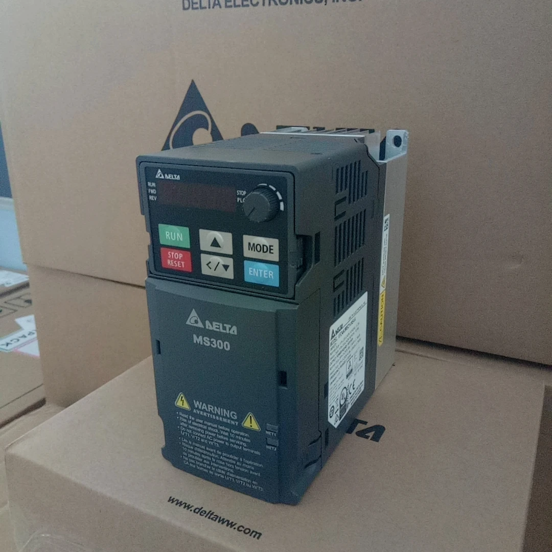  Подлинный инвертор Delta серии MS300 VFD4A8MS23ANSAA 0 75 кВт Трехфазный 220 В VFD для