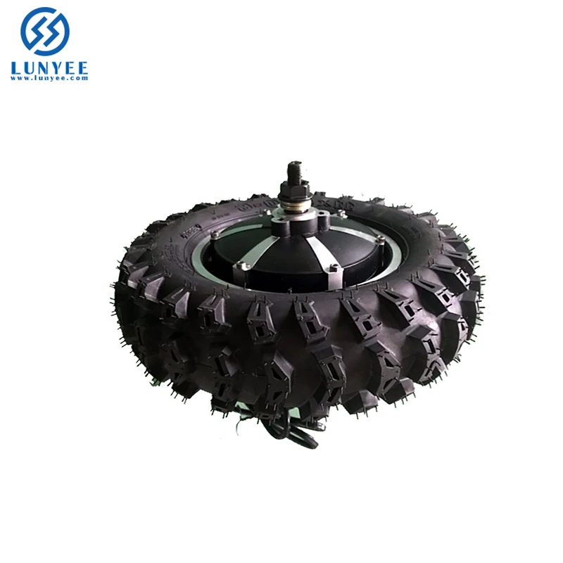 Factory direct 11 inch electric wheel barrow 24V 36V 500W electric wheelbarrow conversion kit