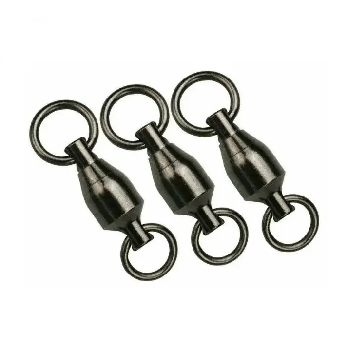 Fishing Tackle Accessories Stainless Steel fishing swivel ball bearing with Solid Ring