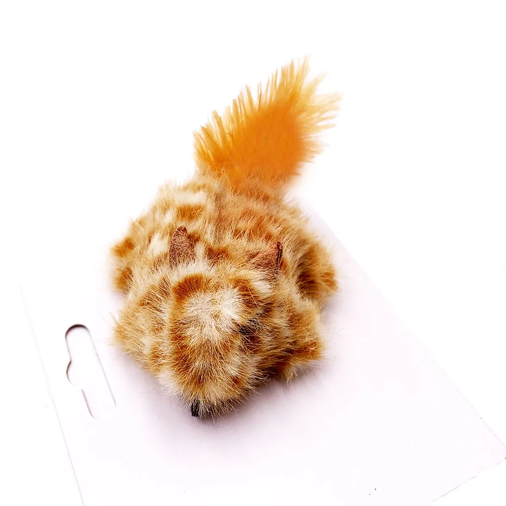 
High quality cute recycled organic growing polyester cat toys for hamster 