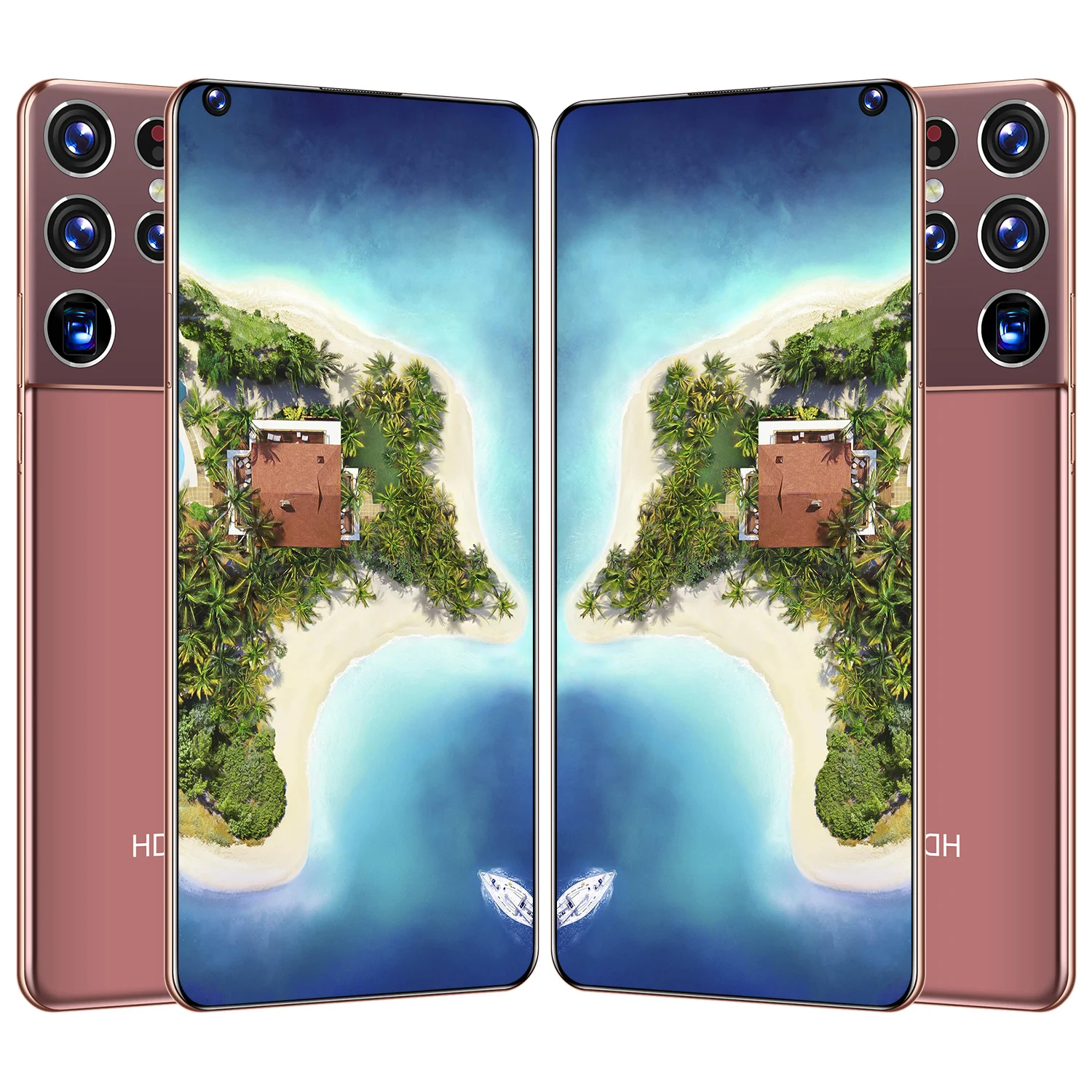  Новое поступление ОЗУ 16 Гб ПЗУ 512 ГБ S21U 4G 5G смартфон две SIM-карты двойной режим ожидания OEM Мобильные