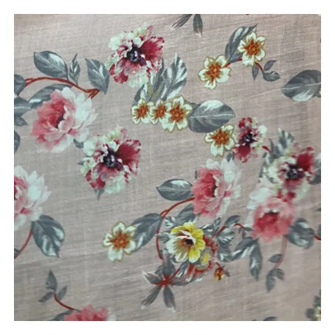Various patterns Rolling process breathable and smooth ramie garment textile fabric
