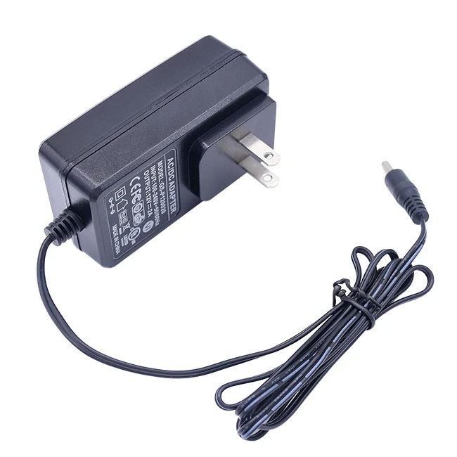 Free logo print US dc ac 12V 1A 12V 2A 12v3a 36w plug adapter converter US travel adaptor