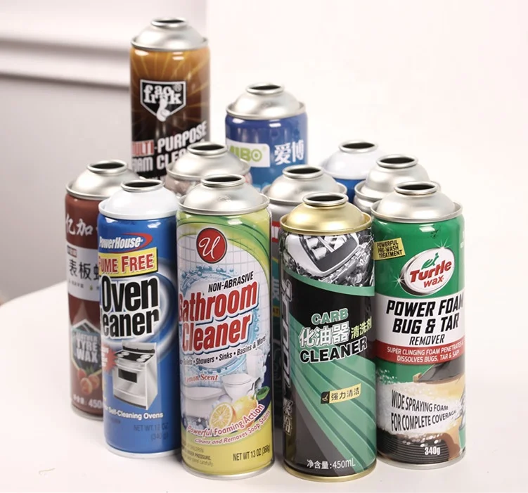 Empty tinplate aerosol can  and manufacture aerosol spray tin can