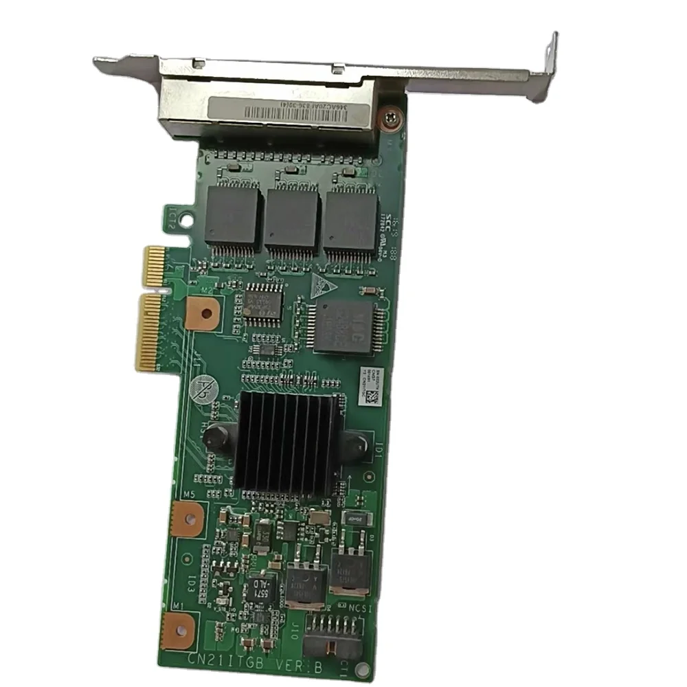 I350T4 I350-T4v2 CN21ITGC 02311CWM  For Huawei SP212 Four Port Gigabit Network Card