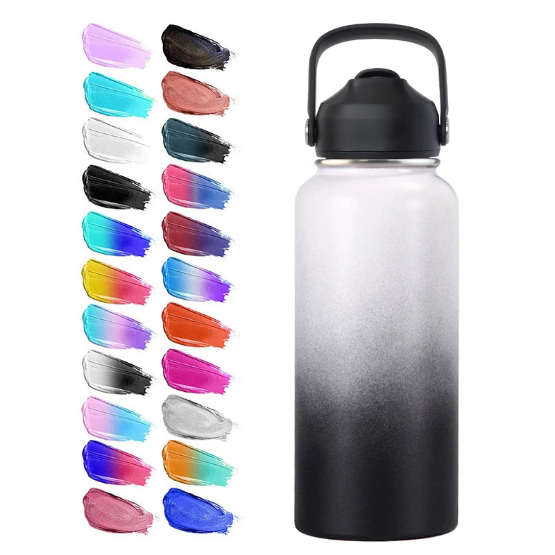 Custom Logo 12oz 18oz 32oz Eco Friendly Vacuum Flask Insulated Stainless Steel Water Bottles