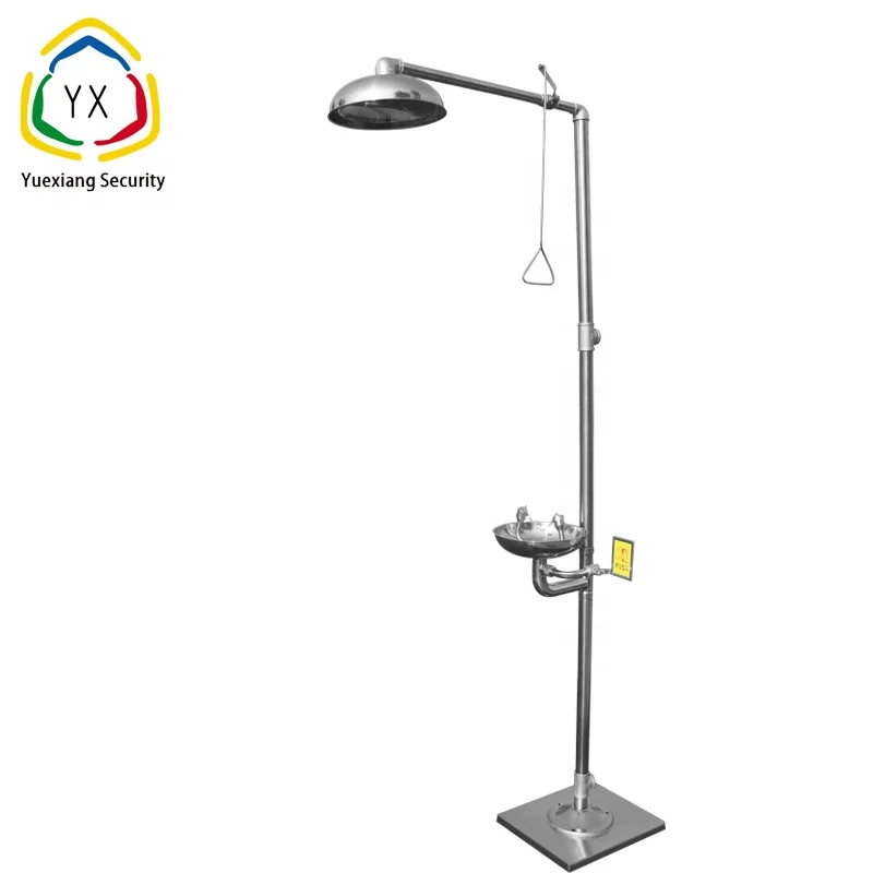 Factory Outlet Combination 304 Stainless Steel Eye Washer and Shower