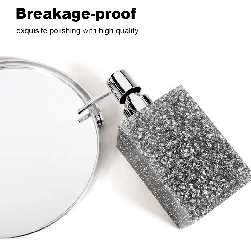 Hot products to sell online Luxury diamond bathroom accessories set for Home and hotel, decorate items