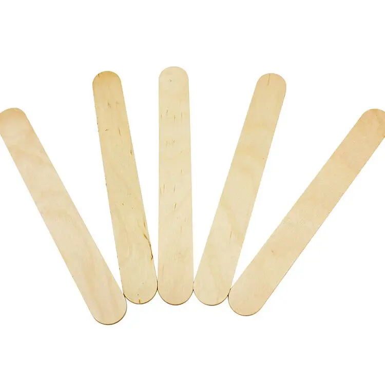 Professional Care Help HOT Melt Wax Tongue Depressor Wooden Stick for Depilatory Tools