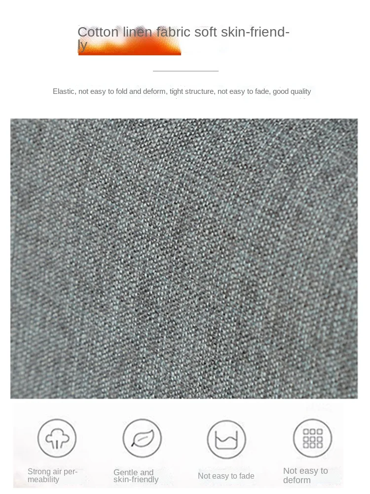 Fabric sofa simple internet celebrity solid wood small apartment living room bedroom rental room for two simple modern small sof