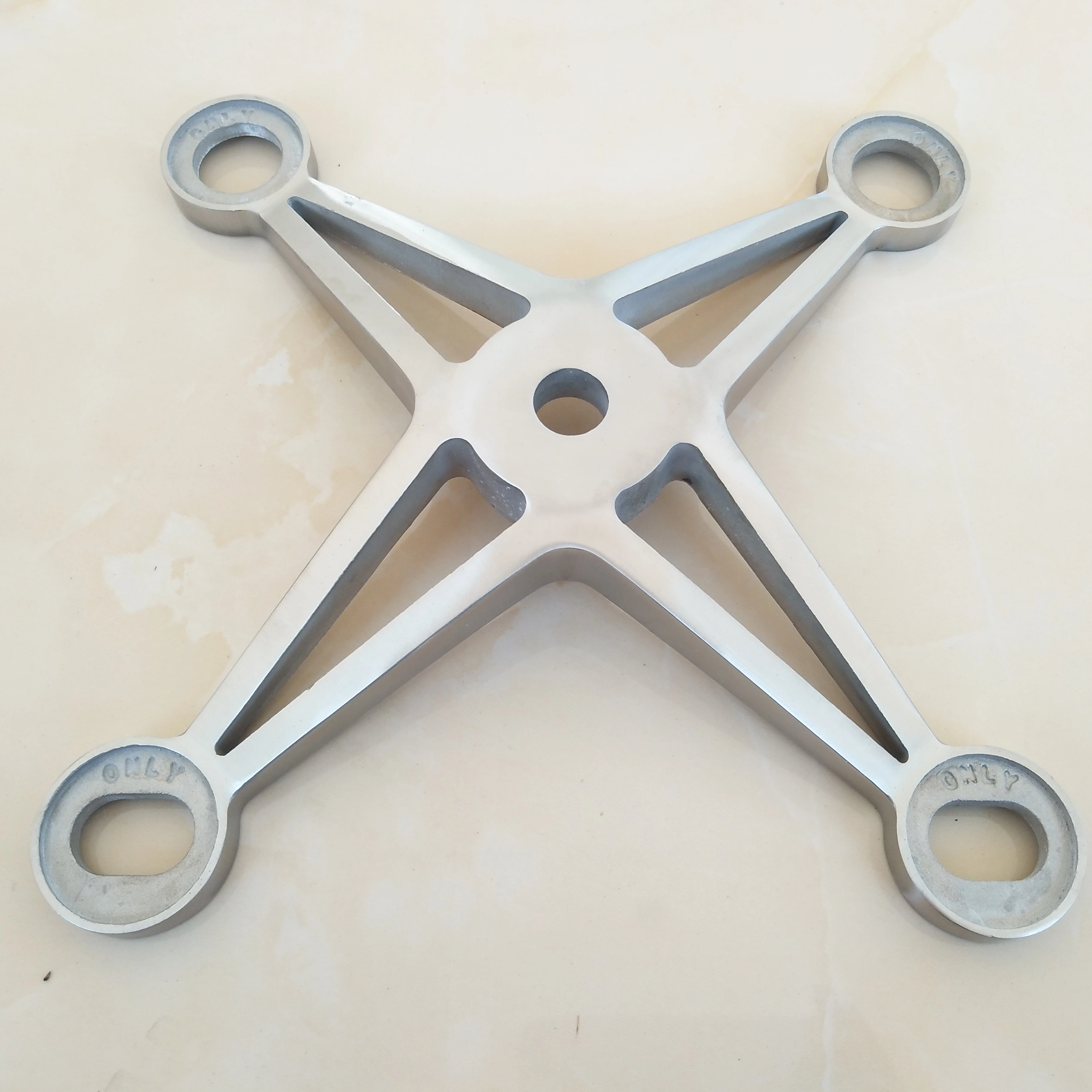 Stainless Spider Fittings for Construction Sale Steel Wall Glass Style Sets Modern Packaging Technical Design Support Material
