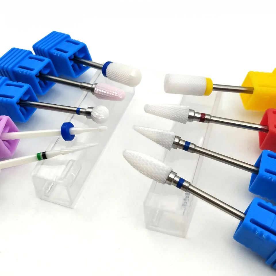 
HYTOOS Ceramic Nail Drill Bits 3/32