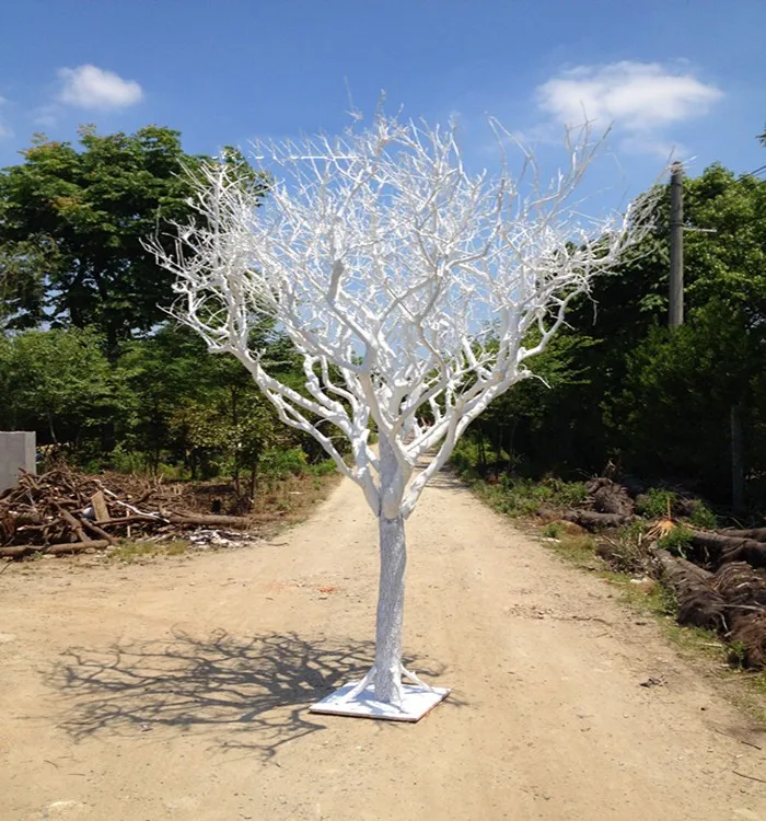 Customize centerpieces artificial dead tree trunk without leaves dry tree for wedding decoration  tree trunks