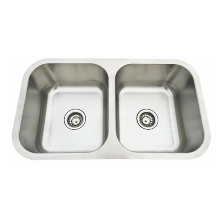 Suppliers Prices Kitchen Sinks 304 Undermount Double Bowl Stainless Steel Modern Luxury American Canadian Standard China 3 Years