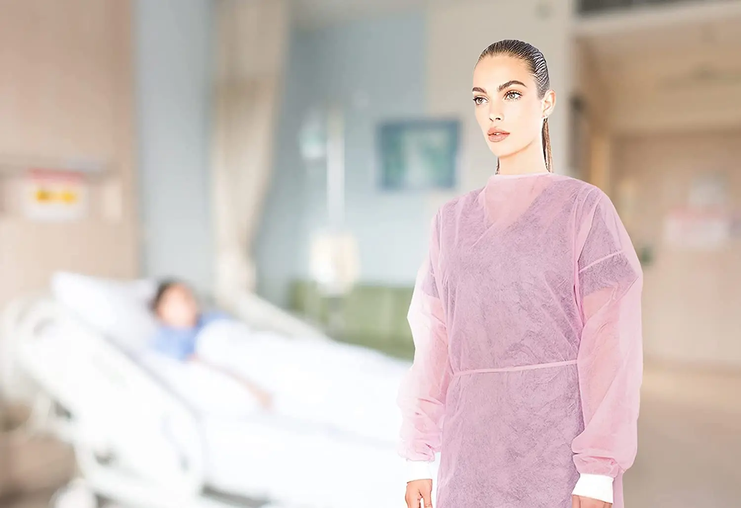 Disposable dustproof gowns making machine long lasting protection non woven breathable SMS suits machine