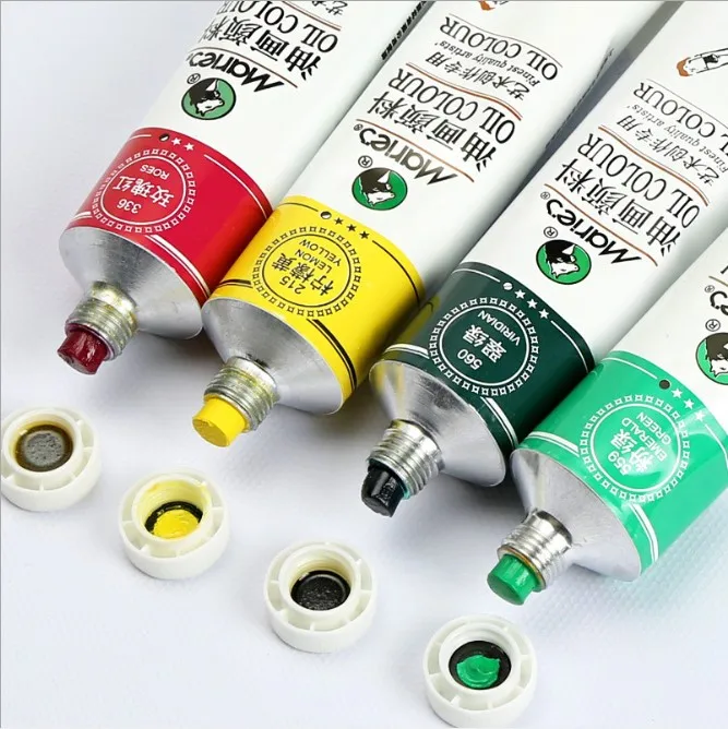 
Marley 1050 Oil Paint Single 50ml Professional Art Painter Elementary School Students With Children Special 12 Colors 