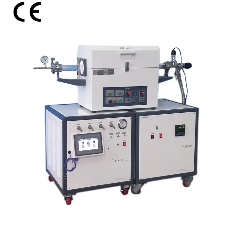 High Temperature Vacuum Atmosphere CVD Tube Furnace In Laboratory Heating Equipments