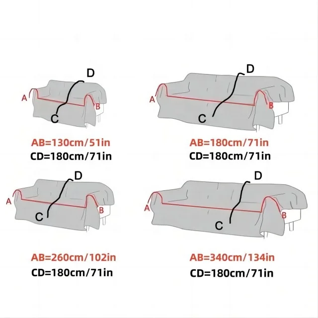 High-quality, minimalist, modern-day snow Neil, slip-on cover, easy-to-clean, full-cover protective upholstery Couch covers