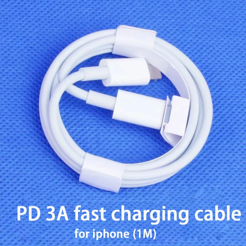 1 м PD 27 Вт 60 usb c кабель для быстрой зарядки данных iPhone 14 pro max Apple зарядное устройство Lightning usb-c