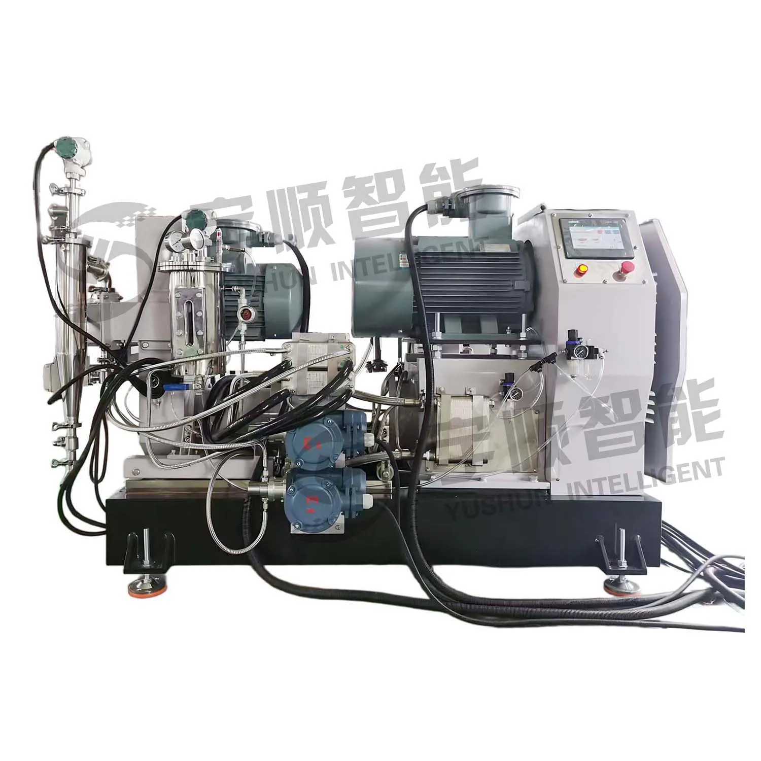 Customized 30L nano sand mill beads dual power centrifugal laboratory bead milling machine