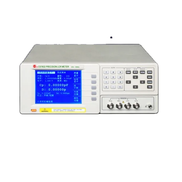
Precision wideband full digital LCR bridge CS7600 