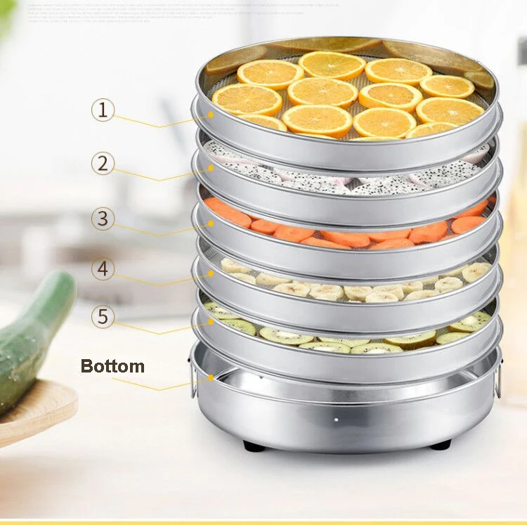 Industrial High Quality Dehydrator Oven 5-layer Dryer Machine For Fruit And Vegetable