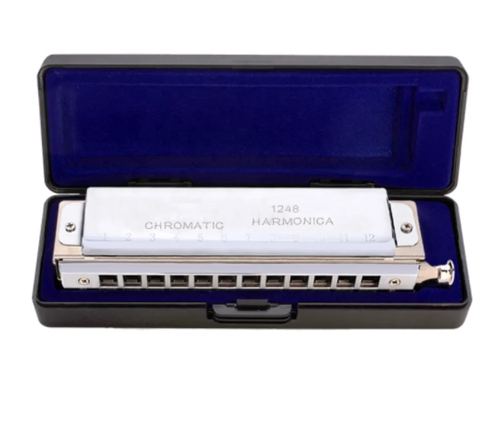 Hot sale half-scale harmonica 12-hole 48-tone half-scale harmonica mouth organ
