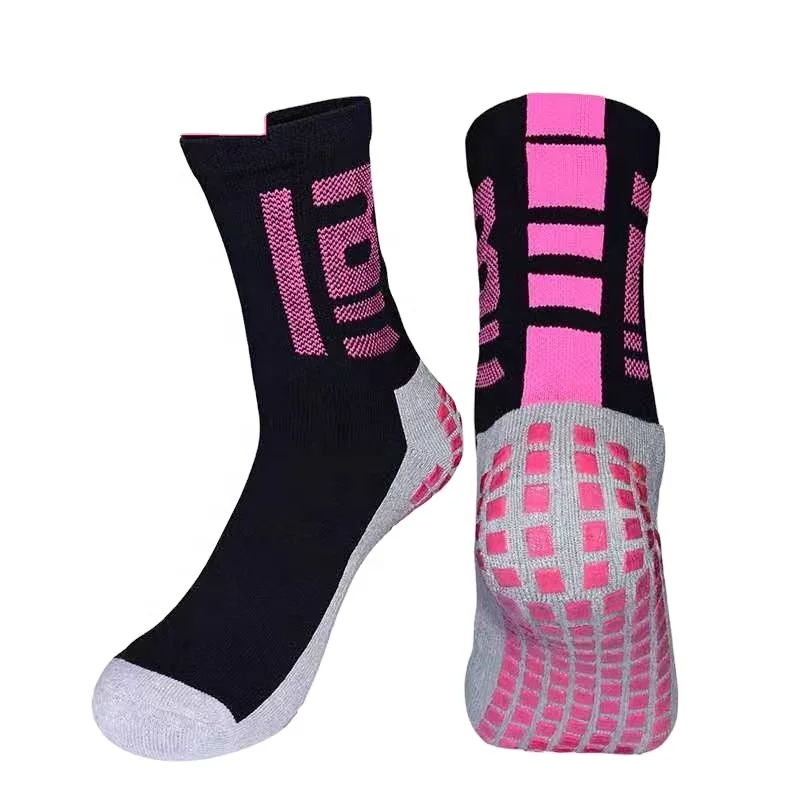 Изготовленные на заказ хлопковые мужские баскетбольные спортивные нескользящие носки для