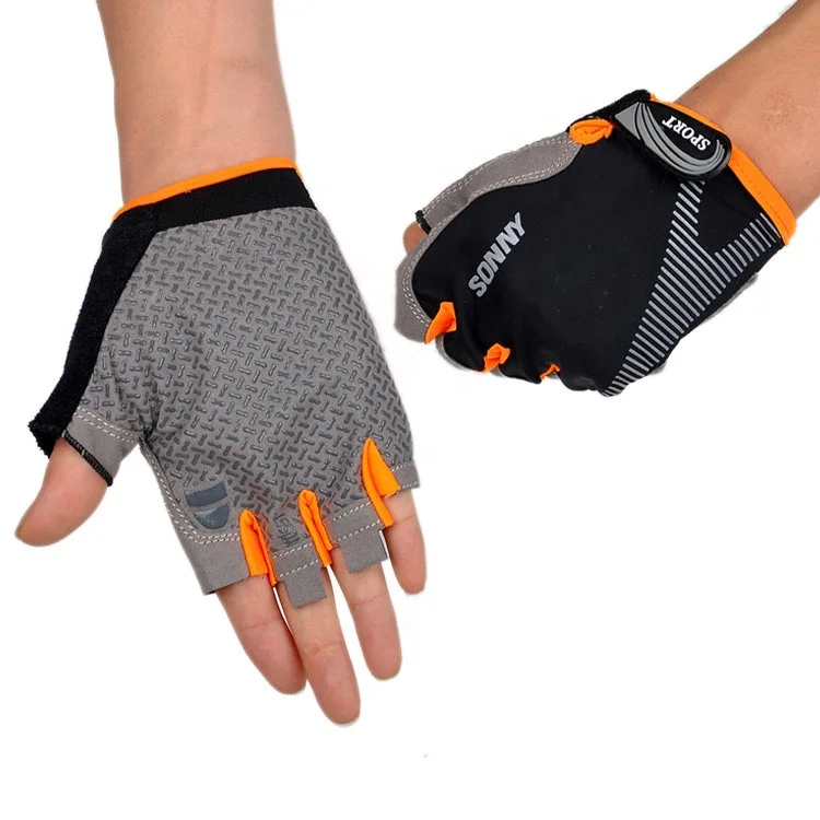 Мужские и женские уличные шелковые перчатки для верховой езды перчатки без пальцев велосипедные перчатки