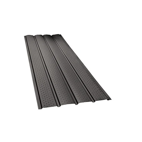 ASTM standard solid Aluminum center vent soffit for building materials in USA/Canada Market