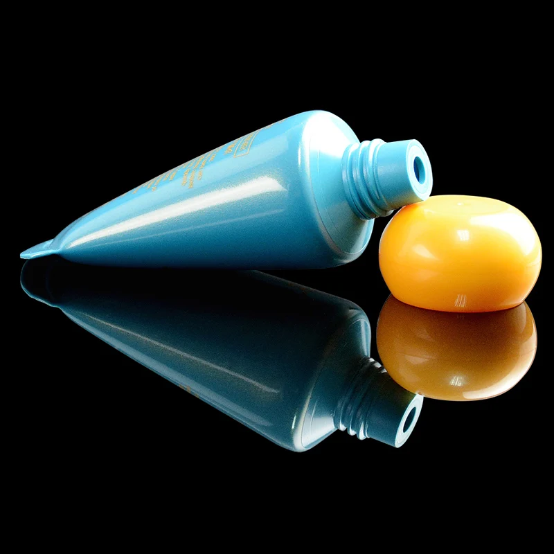 Sunscreen Cream Tube Cosmetic Soft Tube Empty Plastic Factory Wholesale 30ml 50ml 60ml 75ml Domed Screw Cap Custom Color Round