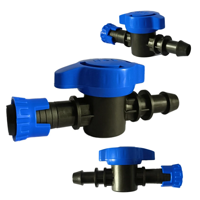 Drip Irrigation  Valve Mini Valves for Agricultural Irrigation for Greenhouse Irrigation System-pe Pipe Connector