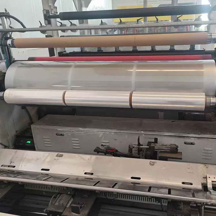 Factory Wholesale Soft LLDPE Customized Wrap Durable Stretch Jumbo Plastic Winding Film for Packaging