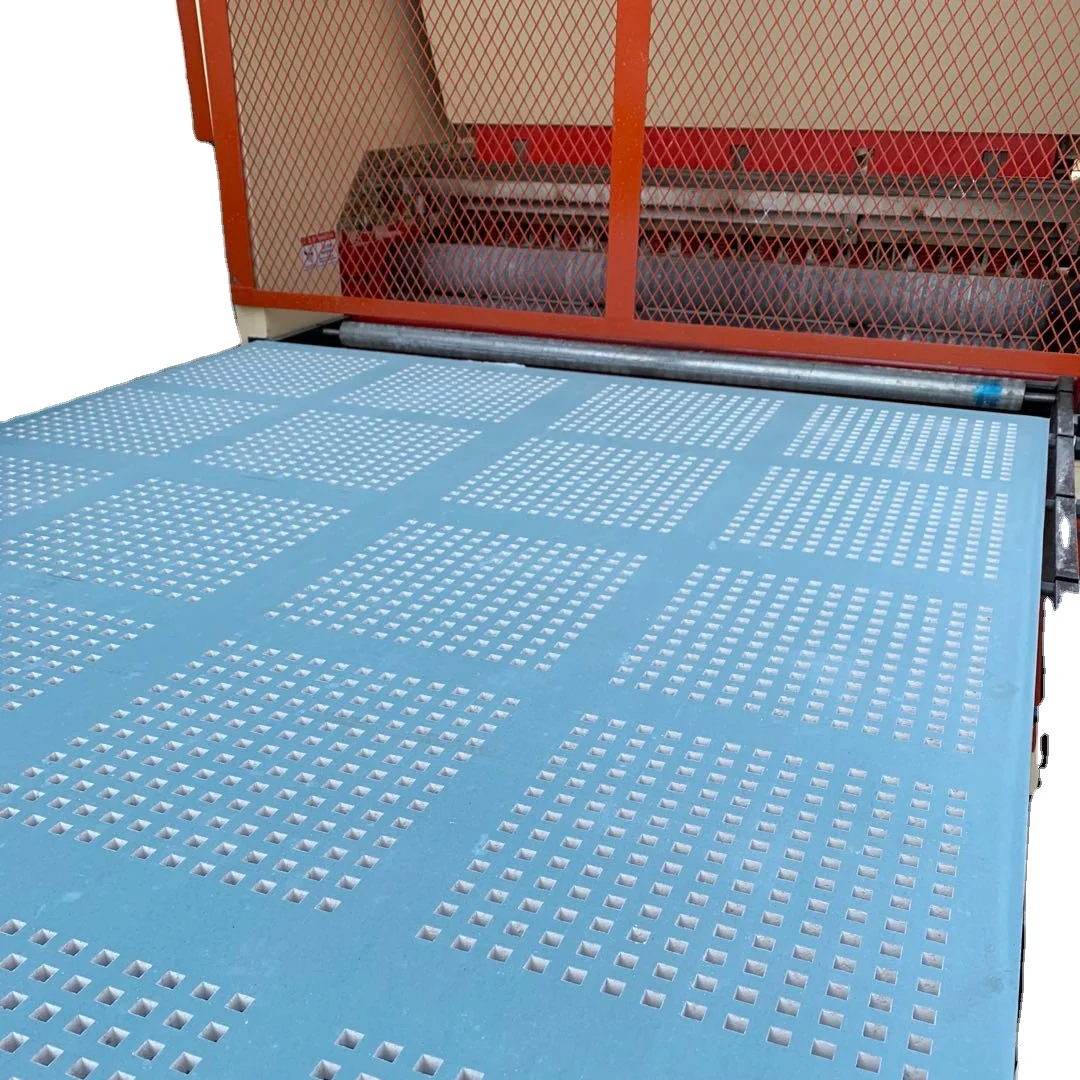 gypsum board perforation machine