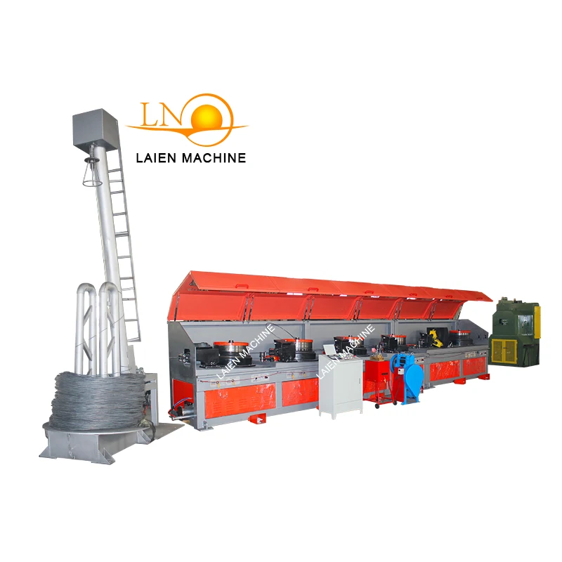 машина для волочения прямой проволоки