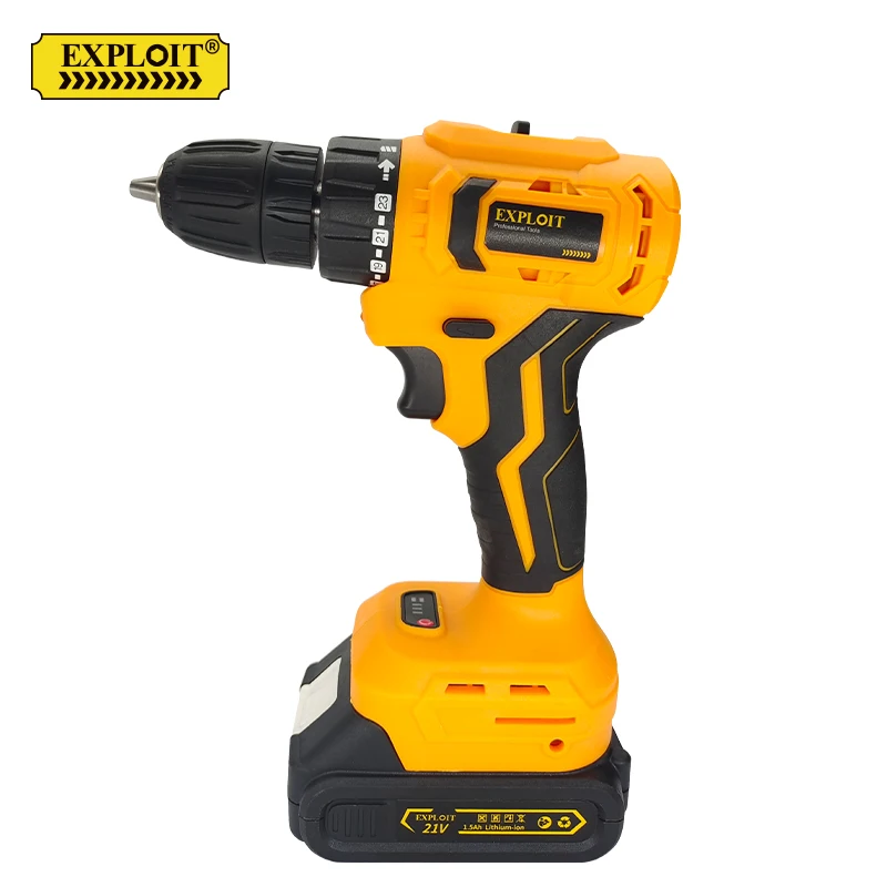 Wholesale custom 21v lithium battery electric power combo tools bit kits box portable wireless electric drill kit set