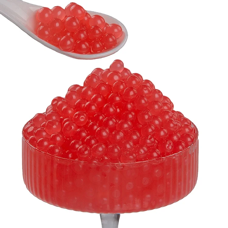 3kg explosive refreshing taste watermelon flavor popping boba for taiwan pearls bubble tea