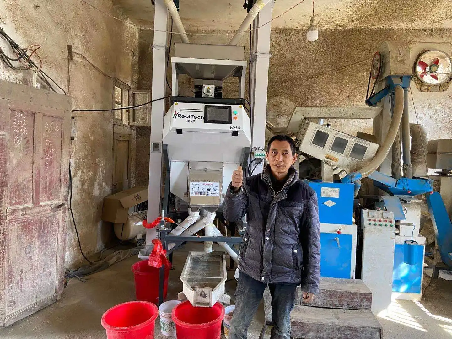 Factory Price 1 Chute CCD Color Sorter Millet Wheat Barley Rice Brown Rice Seeds Optical Sorting Machine