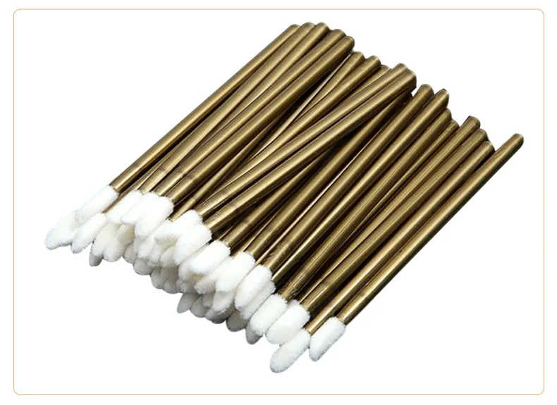 Wholesale Candy Color Makeup Cosmetic Lip Brush Disposable Lip Brush Lipstick Lip Gloss Wands Applicator Make Up Brush Tools