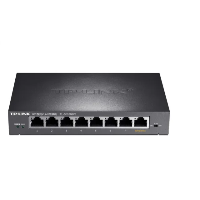 For TP-LINK TL-SF1008VE 8 port switch 100M vlan tp link network switches hub power supply adapter