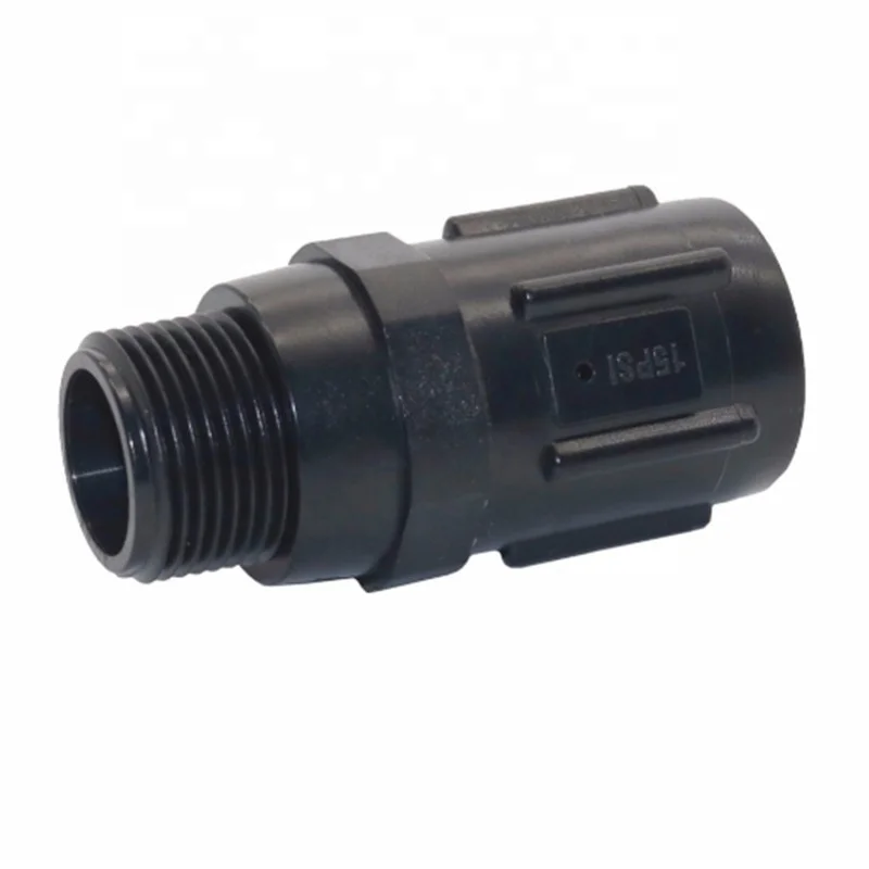 3/4' Female thread pressure regulator in drip irrigation system