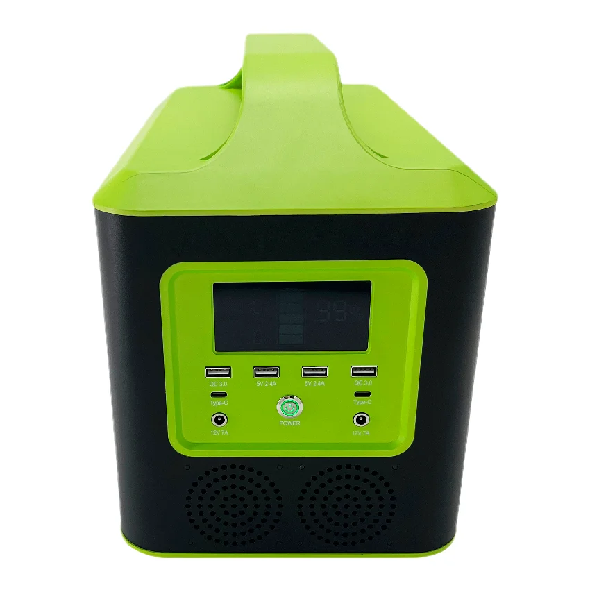 110V/220V portable power station lifepo4 battery solar generator with AC/DC output/USB for home&outdoor