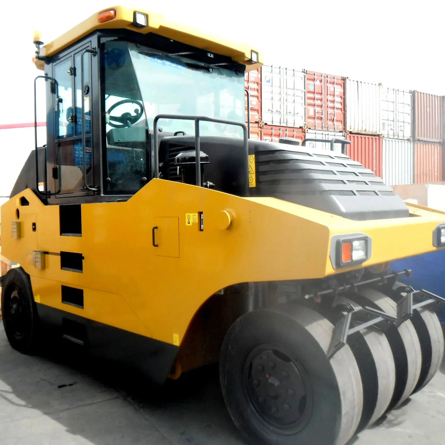 16 ton Hot Sale Road Roller Machine Pneumatic Rubber Tire Road Roller XP163 With CE