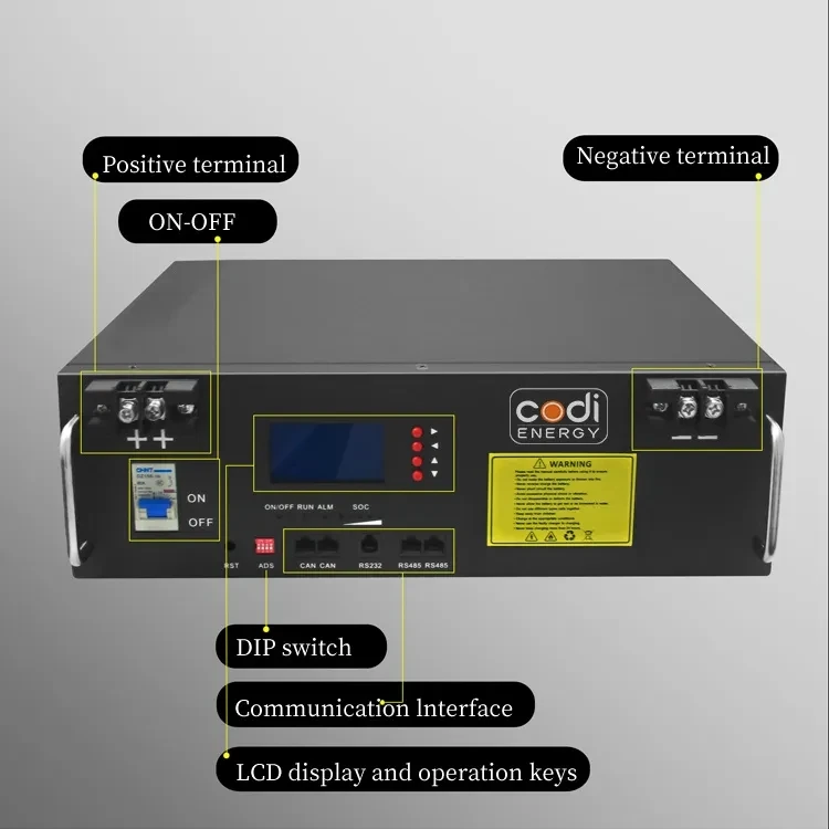 48V 16S Server Rack Diy  Lifepo4 230Ah 280Ah 302Ah Cells Lithium Battery