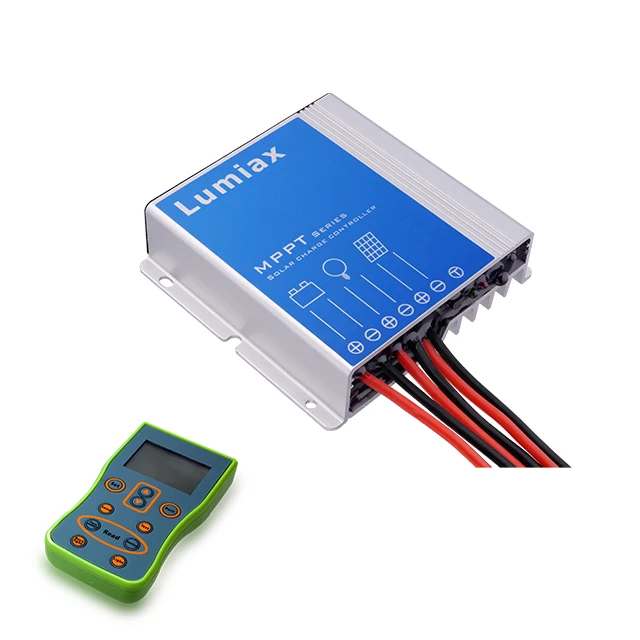 Lumiax IP68 водонепроницаемый 10A MPPT контроллер солнечного заряда bluetooth Автоматическое затемнение инфракрасный пульт дистанционного управления
