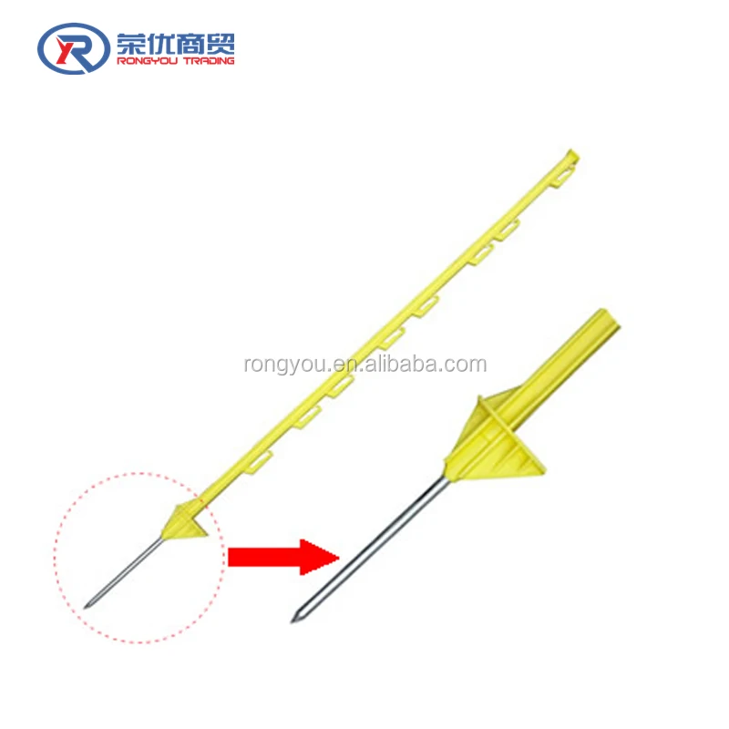 High Quality Durable Temporary electric fence posts step-in Insulation Plastic Fence Post for fence